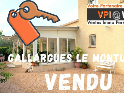 Vente Maison Gallargues-le-Montueux - 4 chambres