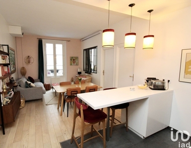 Appartement 3 pièces de 49 m² à Paris (75020)