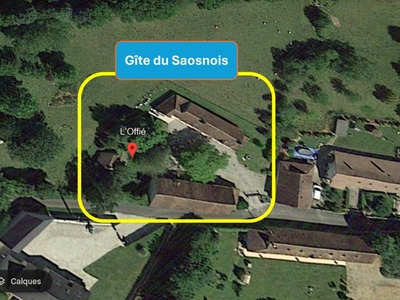 Gîte du Saosnois : longère pour 8 personnes avec grand jardin clos, spa et jeux à Saint-Calez-en-Saosnois (Sarthe, Pays de la Loire)
