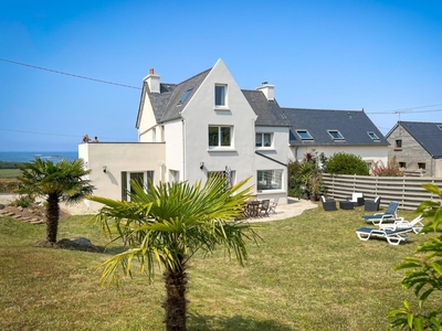 Maison spacieuse avec superbe vue mer sur la Baie de Morlaix (Finistère, Bretagne)