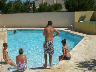 Cap d'Agde Villa dans résidence avec piscine à 150 m de la plage de Rochelongue