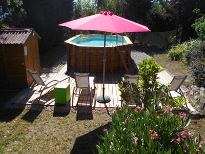 Gîte de charme avec piscine en sud Ardèche jusqu'à 10 pers dans un cadre idyllique