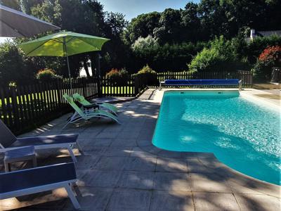 Maison La Roque pour 6 pers avec piscine dans la Baie du Mont-Saint-Michel (Ille-et-Vilaine, Bretagne)
