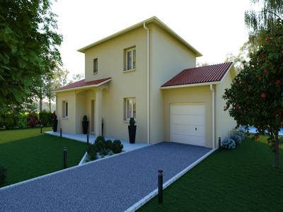 Maison à Eyzin-Pinet , 343085€ , 110 m² , 4 pièces - Programme immobilier neuf - MAISONS AXIAL SAS