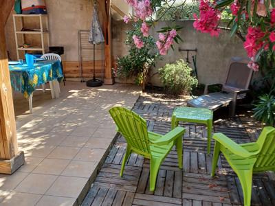 Villa avec jardin pour 5 personnes, quartier de Mateille à Gruissan, animaux acceptés